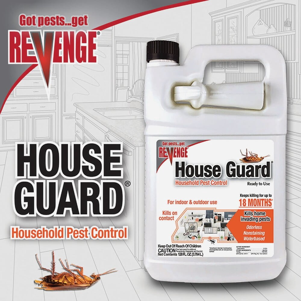 BONIDE REVENGE House Guard 128 Oz. Ready To Use Trigger Spray Household Pest Control — Residential Use, Standard Application