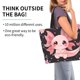 thumbnail image 2 of Balery Chibi Axolotl Sakura Fantasy Bolsa Tote Estilo Estético con Cremalleras, Bolsa de Hombro, Bolsa de Compras Grande y Plegable, 2 of 8