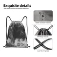 thumbnail image 4 of Balery Heroic Lion Encounter Pattern Drawstring Backpack Bag Sport Gym Sackpack Cinch Bags Pattern Drawstring Backpack Bag Sport Gym Sackpack Cinch Bags -Small, 4 of 6
