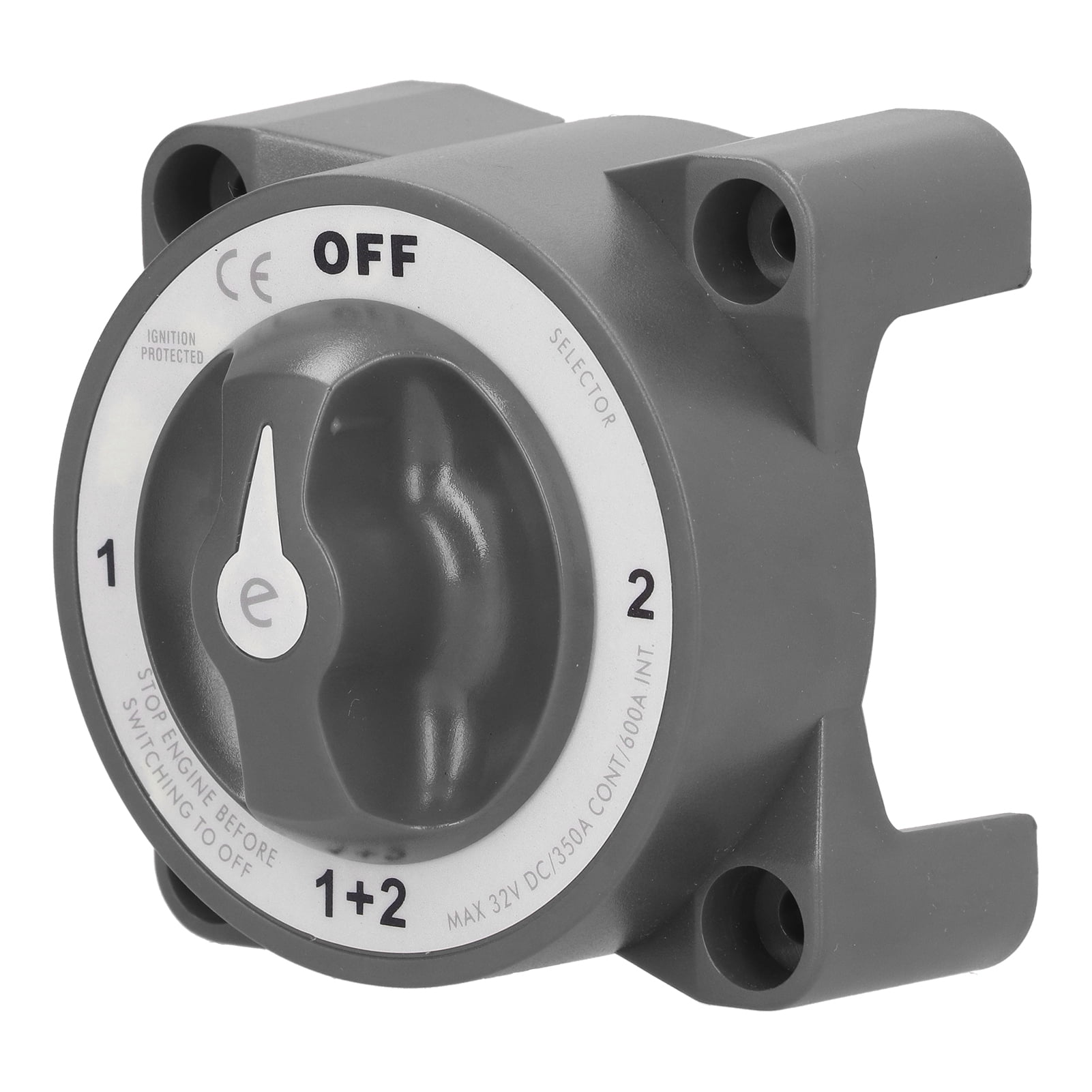Accuschakelaar 4-standen Accuschakelaar, Bootaccuschakelaar Terminal Ip66 Waterdichte Hoofdschakelaar voor Campers 32v 350a Rv Yacht Construction Machinery (Rood Accuschakelaar 4-standen Accuschakelaar, Bootaccuschakelaar Terminal Ip66 Waterdichte Hoofdschakelaar voor Campers 32v 350a Rv Yacht Construction Machinery (Rood