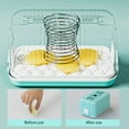 thumbnail image 4 of Caja de jabón con rodillos con agujeros de desagüe y espuma - Organizador y dispensador de jabón para baño, cocina y fregadero, 4 of 9