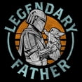thumbnail image 2 of Men's Star Wars: The Mandalorian Legendary Father Graphic T-Shirt, 2 of 5