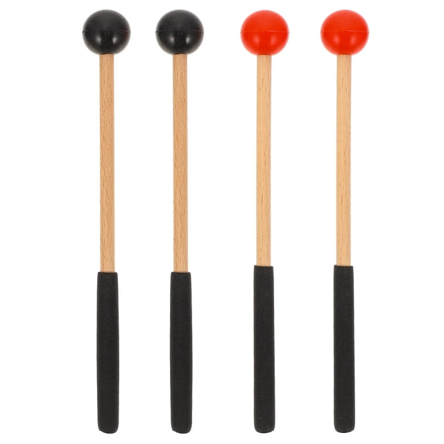 MasteelfCA 2 Paires de Baguettes de Tambour Instrument de Percussion Instruments de Musique