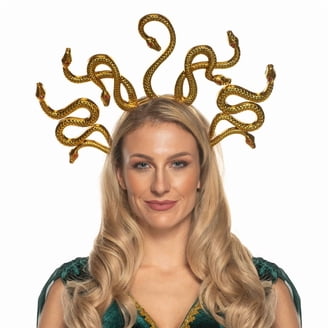 UNDERWRAPS Gold Medusa Rhinestone Headpiece - Halloween  display picture 3