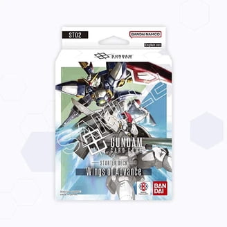 Gundam M. S. War Trading Card Game Wing Gundam Team Sealed Starter
