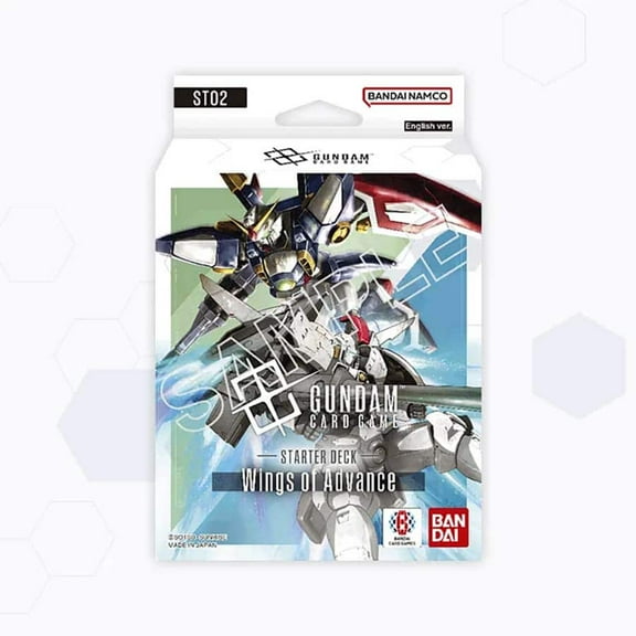 Gundam Card Game Starter Deck - Wings of Advance (ST02) - 50 Cards