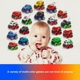 thumbnail image 4 of Alloy Cartoon Large Wheel Car Model 4-Piece Set of Engineering Car Construction Car Children‘S Q Version Model, 4 of 8