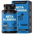 thumbnail image 1 of Beta Alanina Premium 1400mg | 100% Máxima Pureza  - Capsulas Veganas Pre Entreno - Pre Workout | Vitaminas Mujer / Hombre - 100% Puro - 60 Cápsulas, 1 of 7