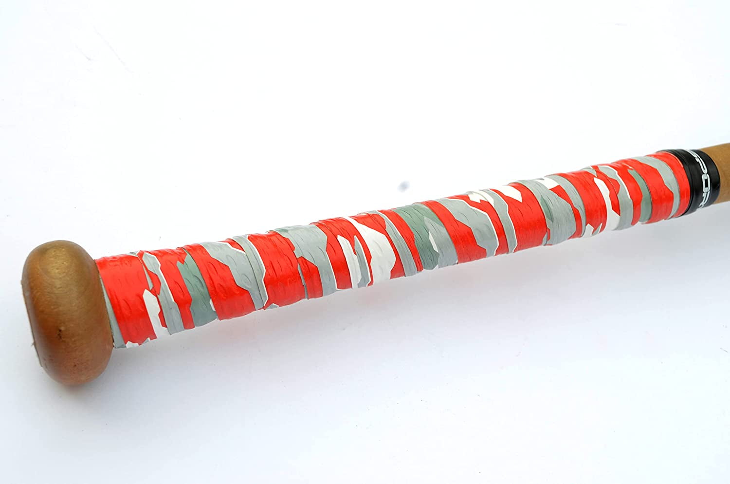 Baseball Bat Grip Tape AMA Sport Grip & Rip Cushioned Softball 1.10mm Grip Tape red/Gray/White