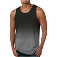 thumbnail image 1 of Summer Refreshing And Fashionable New Gradient Color 3D Printed Tank Top T-shirtL, 1 of 5