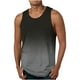 thumbnail image 1 of Summer Refreshing And Fashionable New Gradient Color 3D Printed Tank Top T-shirt M, 1 of 5