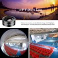 thumbnail image 4 of SHUTTERMOON Camera Lens Kit Smartphones/Pixel/Samsung/Android Phones Camera. 2xTele Lens ZoomLens+Fisheye Lens+0.36XSuper Wide Angle Lens & 20X Macro Lens CPL.Blue &Red Filter Filter, 4 of 5
