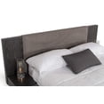 thumbnail image 4 of Modrest Jagger 102x96" Modern Polyester Fabric Eastern King Bed in Gray, 4 of 7