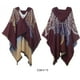 thumbnail image 3 of TEELYNN Capas con capucha vintage para mujer Ponchos Bufanda tejida con flores Casual Primavera Otoño Cálido Suelto Boho Cárdigan Chaqueta Abrigo Prendas de abrigo, 3 of 5