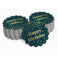thumbnail image 2 of Inkdotpot Pack Of 50 Happy Birthday Favor Paper Tags Craft Real Gold Foil Hang Tags, 2 of 6