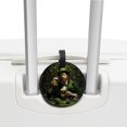 thumbnail image 3 of Saint Patrick's Day 2pcs PU Leather Round Bag Tags with Privacy Cover and Name ID Tag - Suitcase Tags for Travel Luggage, Handbags, Backpacks, School Bags, 3 of 6