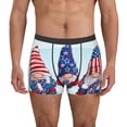 thumbnail image 4 of Wukai Cute Gnomes in USA1 Print Men’s Underwear Breathable Boxer Briefs,&nbsp;Moisture Wicking & Breathable-X-Large, 4 of 7