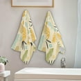 thumbnail image 4 of SKYSONIC Pineapple Soft Hand Towels set of 2, Absorbent Bath Towel Decorative Fingertip Towels for Bathroom Hotel,14.4 x 28.3 inch, 4 of 7
