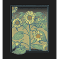 thumbnail image 2 of Sunflower Frame Long Sleeve Black Adult Hooded Sweatshirt-Small, 2 of 3