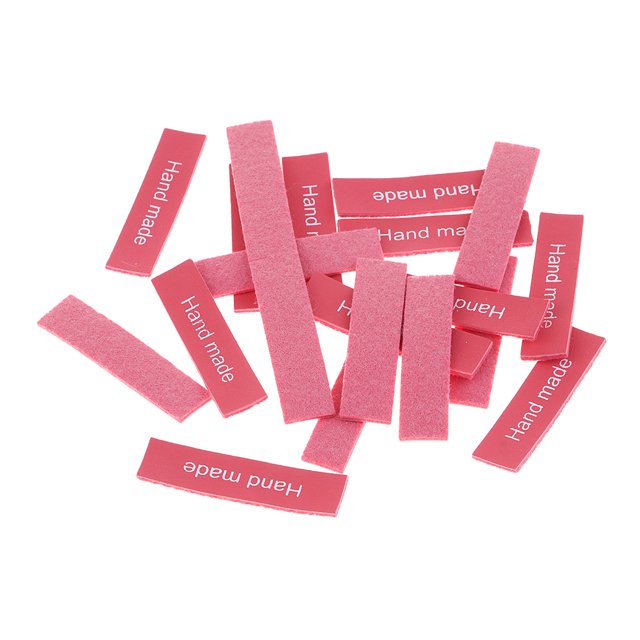 Etiquetas de Cuero PU Hechas a Mano Sunnimix 20 Piezas Rosado