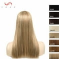 thumbnail image 3 of SEGO Clip in Hair Topper for Women with Wispy Thin Air Bangs Hairpiece for Loss Thinning Hair, 3 of 6