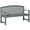 77#Gray, variant on DUOSONG Outsunny 56" Outdoor Wood Bench, 2-Seater Garden Bench With Backrest And Armrest, Patio Bench For Patio, Porch, Poolside, Balcony, Gray Gray Wood Garden & Outdoor Outdoor & Patio Patio Seating