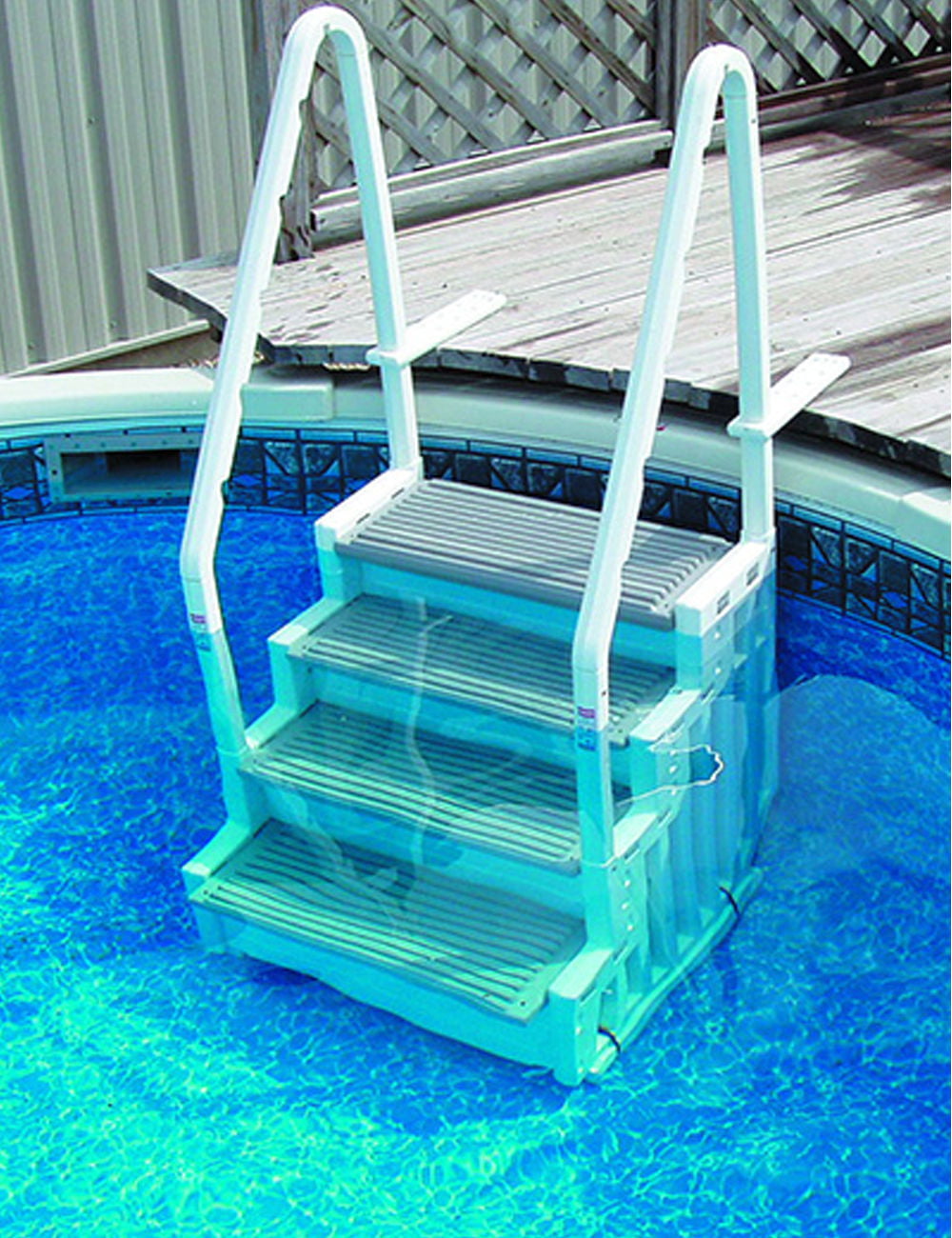 Unique Above Ground Swimming Pool Steps Ladder System Info