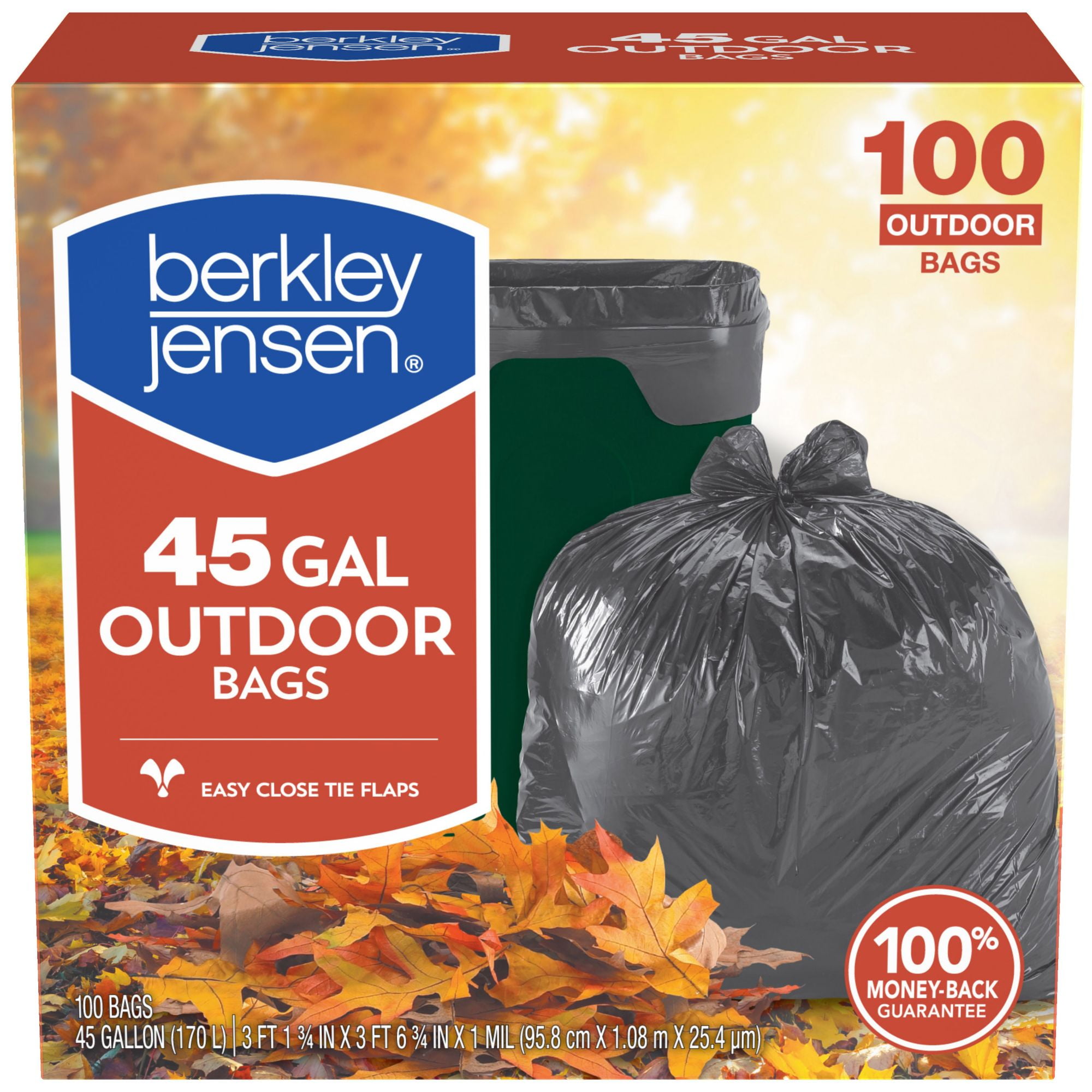 Berkley Jensen 30 Gallon Lawn Bags, 25 ct