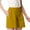 Yellow, variant on Kovlvoll Shorts for Women Summer Plus Size High Waisted Straight Leg Loose Casual Short Pants with Pockets