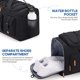 thumbnail image 5 of Bolsa de gimnasio Roadcheer 3 en 1 para viajes deportivos, 35 litros, con portátil, 5 of 9