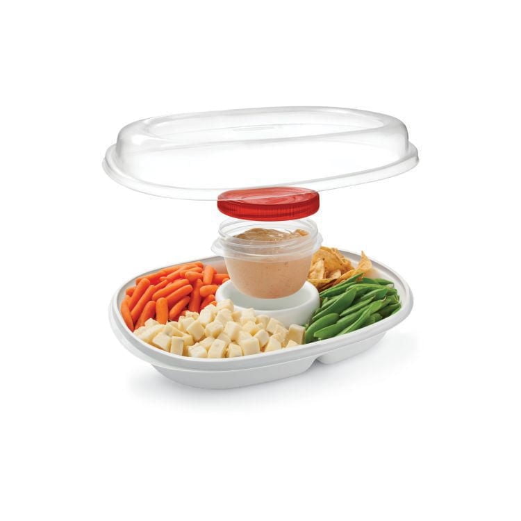 Rubbermaid Twist and Seal Party Platter
