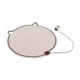 thumbnail image 3 of Alfombrilla protectora para muebles para gatos, redonda, para interiores Blanco, 3 of 9