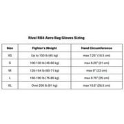 Rival Boxing RB4 Aero Bag Gloves - Medium - Blue