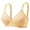 Beige, variant on Women's Comfortable No Steel Ring Breathable Jacquard Thin Push Up Bra Women No Underwire Full Coverage Tshirt Bralettes, Size 40/90