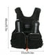 thumbnail image 5 of Chaleco de Flotabilidad Soidarity Ajustable para Kayak Natación Pesca Adultos Negro, 5 of 6