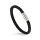thumbnail image 2 of Accesorios simples Pulsera trenzada con hebilla magnética de cuerda de cuero para hombre Pulsera de cuero con hebilla de clavo Pulsera de pareja Joyería, 2 of 6