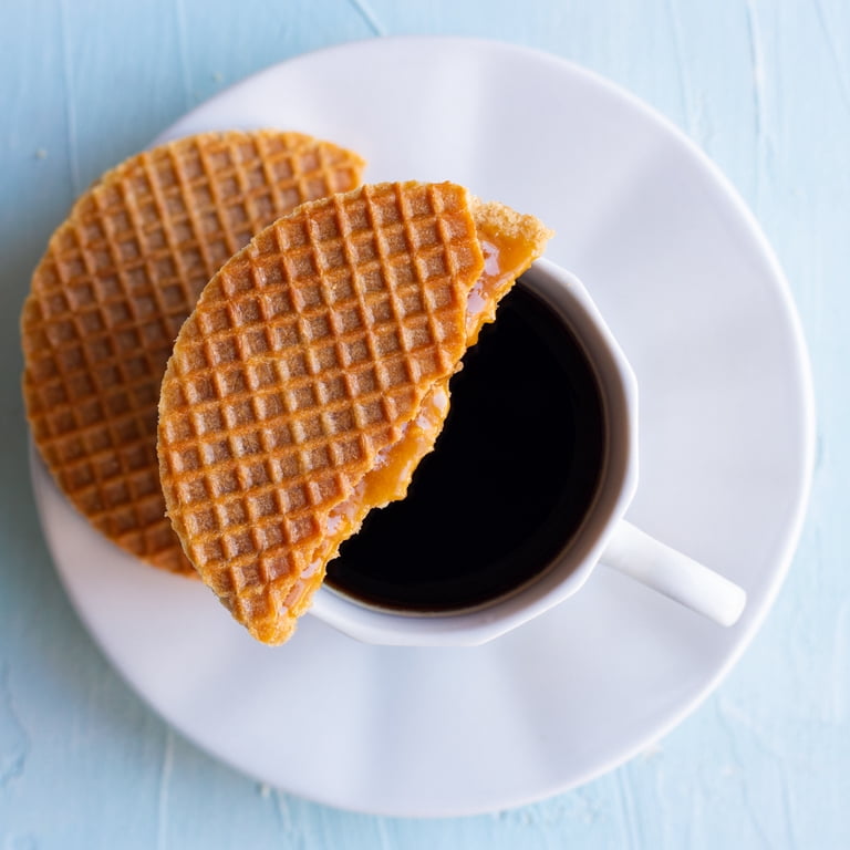 Daelmans Stroopwafels, Caramel - 24 Waffles, 1.38 Oz Each (39g) - Fresh!