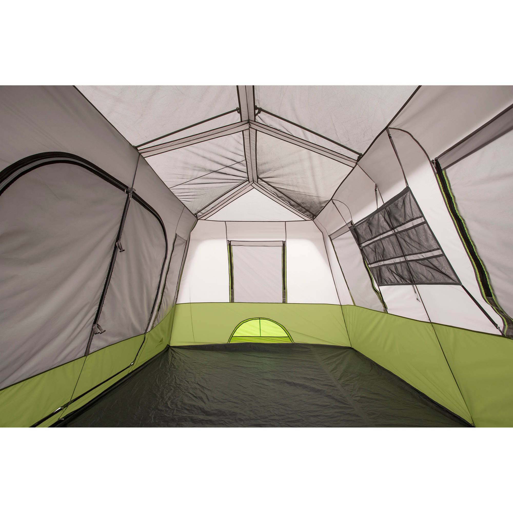 Carpa tipo cabaña instantánea Ozark Trail para 9 personas con habitación con mosquitero, 2 habitaciones, 14 pies x 13.5 pies, 40.8 lb 4