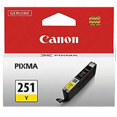 thumbnail image 1 of Cartouche d'Encre CLI-251Y Jaune pour Canon Pixma MX-722, 1 of 1