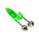 thumbnail image 2 of Yuarrent Paquete de 10 indicadores de alarma de mordedura de pesca Sensor de movimiento de Clip verde para caña Type6 NO6, 2 of 6