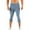 Light Blue, variant on BLCHUNen Leggings for Men Casual Capri Pants Lightweight Stretch Elastic Waist Sports Gym Running Fitness Yoga Pants