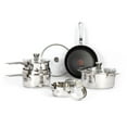 thumbnail image 1 of T-fal Unlimited Platinum 10 Piece Stainless Steel Non-stick Cookware Set, 1 of 4