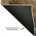 thumbnail image 3 of Addison Rugs Mayfield Washable Contemporary Abstract Chocolate Rectangle Rug, 10' x 14', 3 of 6