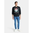 thumbnail image 2 of The Nightmare Before Christmas Men's Jack Skellington Light Up Graphic Sweatshirt, Sizes XS-3XL, 2 of 5