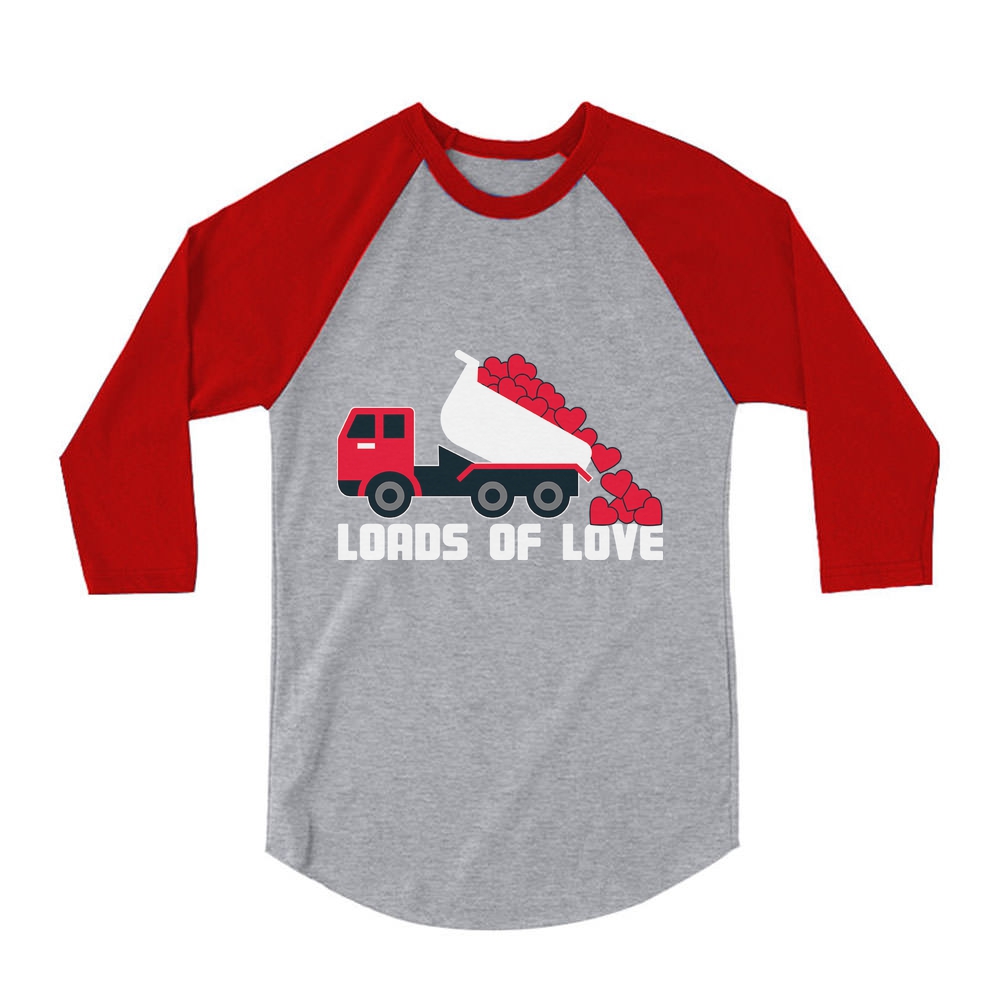 Tstars Boys Unisex Valentine's Day Shirts for Kids Love Valentine's Day