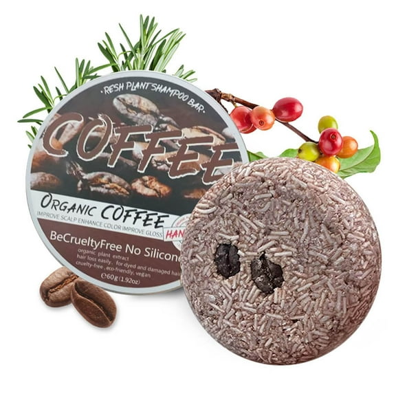 Miogawg Coffee Shampoo Soap, Body Wash Bar, Cleansing Bath Soap Bars, Organic Natural Bar Soap, Make Hair Soft And Glossy, Nourish Scalp, Replenish Hair Moisture