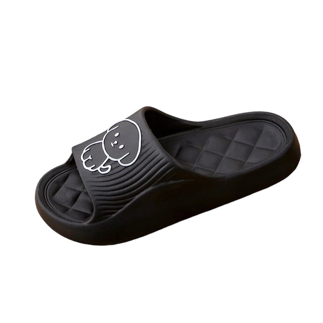 Hombres Zapatillas de Interior Al Aire Libre Impresión de la Pareja Casual Grueso-Soldado Suave-Soldado Zapatillas de Casa Zapatillas de Hombres Ancho de Sueldo de Sueldo de Sueldo de Sueldo de Sueld