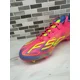 thumbnail image 4 of Adidas F50 League FG/MG Soccer Cleats Pink/yellow IE1291 Men’s Size 8.5/Wmns 9.5, 4 of 6