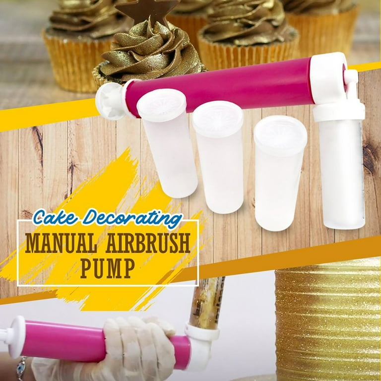 How to use the Hobbycor manual airbrush pump for dry glitter applications 