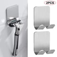 thumbnail image 5 of 4X Holder Shaving Brush Bracket Wall Adhesive Shower Stainless Steel Hooks, 5 of 5